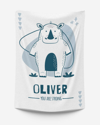 Sublimated Arctic Fleece Blanket – Strong Rhino